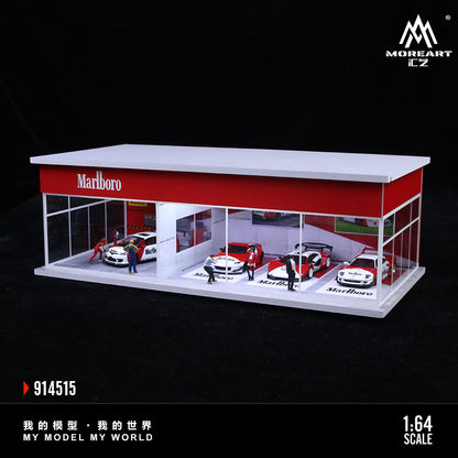 MoreArt Diorama 1:64- Marboro Parking Scene MO914515