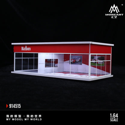 MoreArt Diorama 1:64- Marboro Parking Scene MO914515