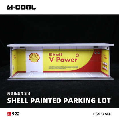 M-Cool Diorama 1:64- SHELL PAINTING PARKING LOT-MC914922