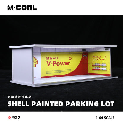 M-Cool Diorama 1:64- SHELL PAINTING PARKING LOT-MC914922
