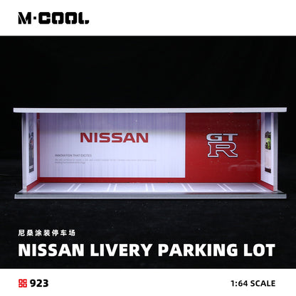 M-Cool Diorama 1:64- NISSAN PAINTING PARKING LOT MC914923