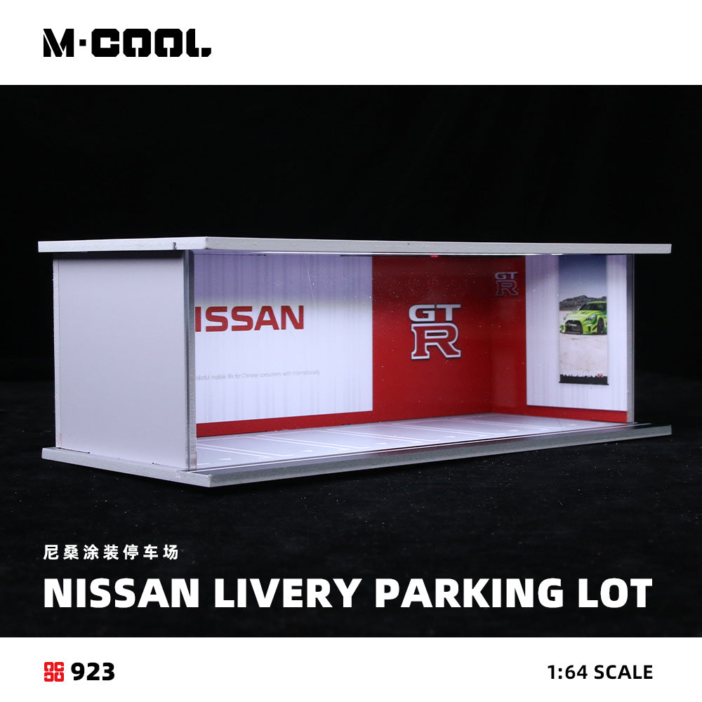 M-Cool Diorama 1:64- NISSAN PAINTING PARKING LOT MC914923