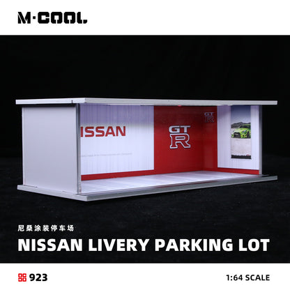 M-Cool Diorama 1:64- NISSAN PAINTING PARKING LOT MC914923