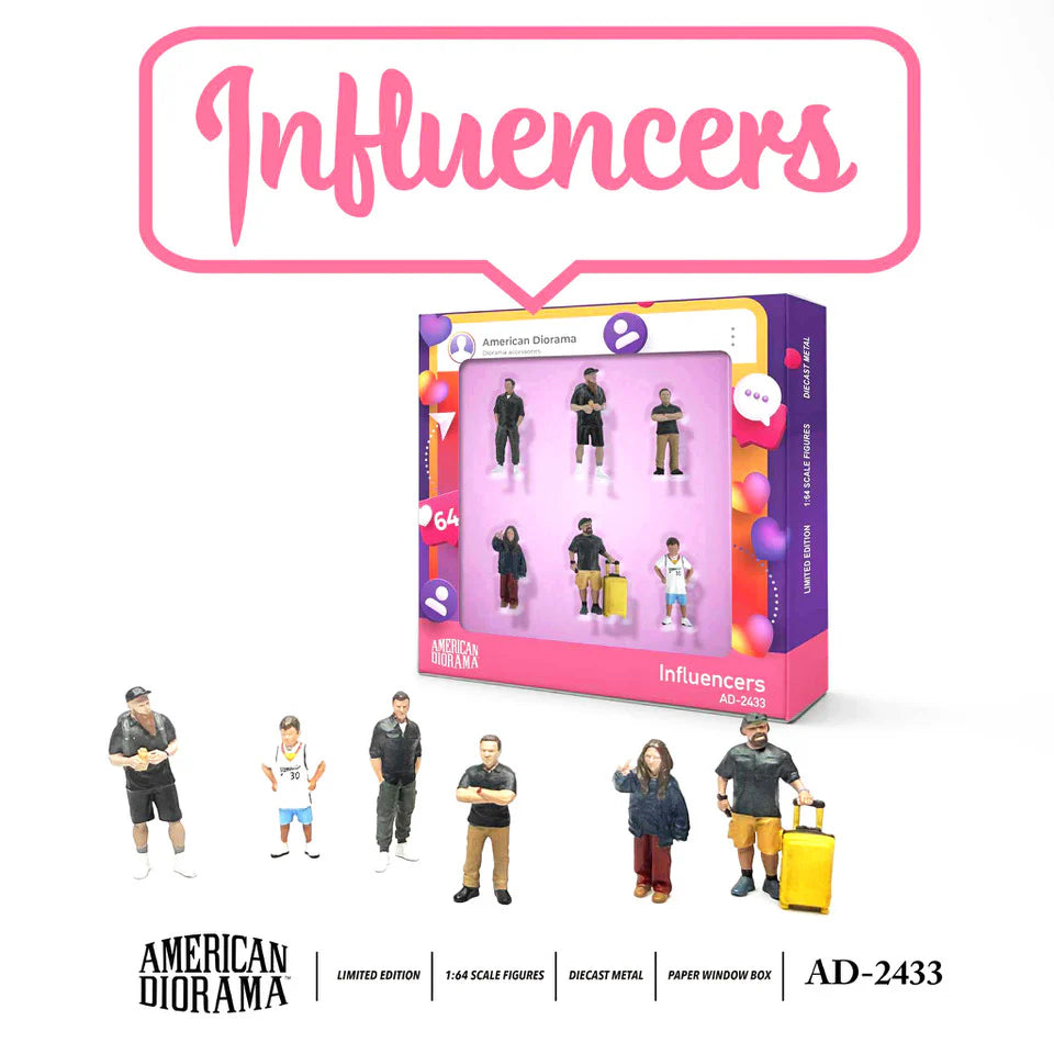American Diorama 1/64-Influencers AD-2433MJ
