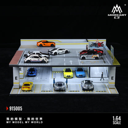 MoreArt Diorama 1:64- UNDERGROUND PARKING GARAGE SCENE 05 MO915005
