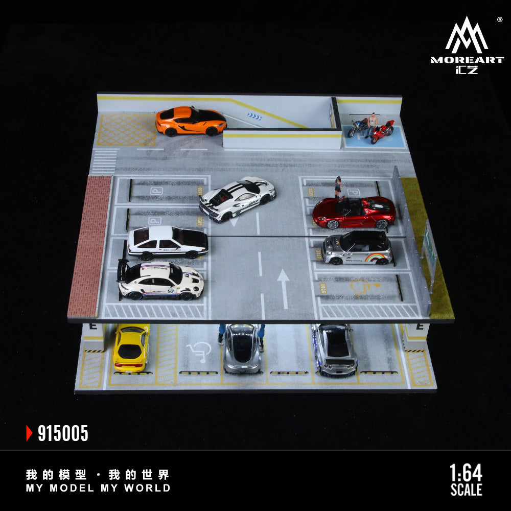 MoreArt Diorama 1:64- UNDERGROUND PARKING GARAGE SCENE 05 MO915005