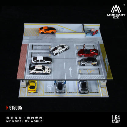MoreArt Diorama 1:64- UNDERGROUND PARKING GARAGE SCENE 05 MO915005