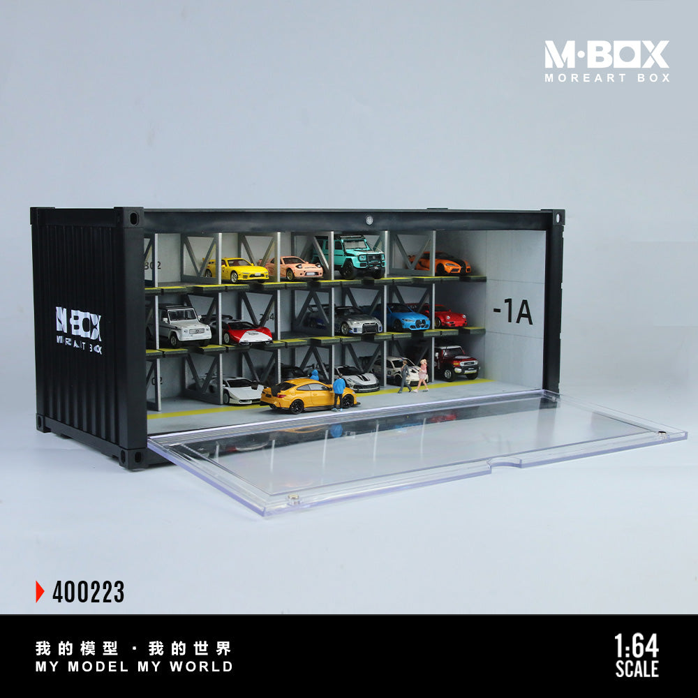 M-BOX 1/64-CONTAINER VERTICAL PARKING GARAGE MB400223