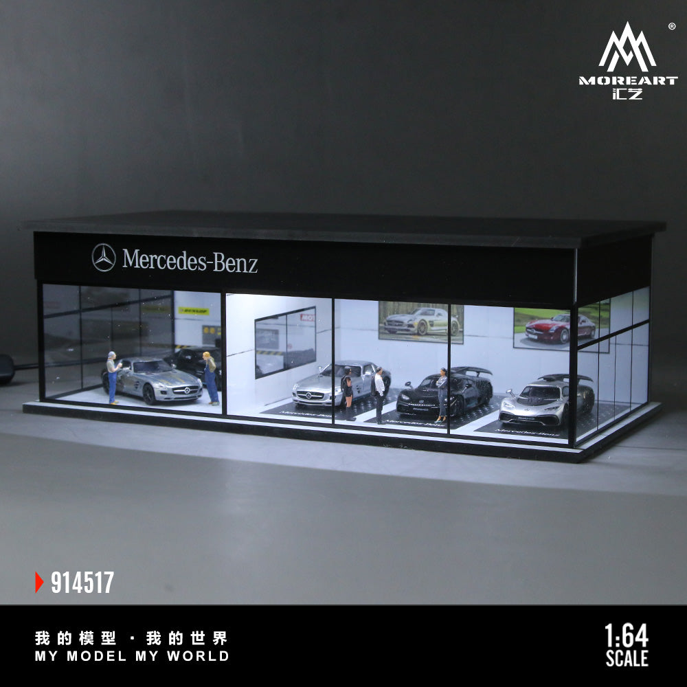 MoreArt Diorama 1:64-Mercedes Benz MO914517