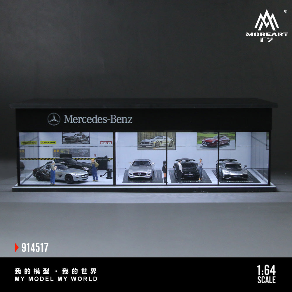 MoreArt Diorama 1:64-Mercedes Benz MO914517