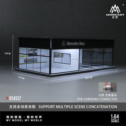 MoreArt Diorama 1:64-Mercedes Benz MO914517
