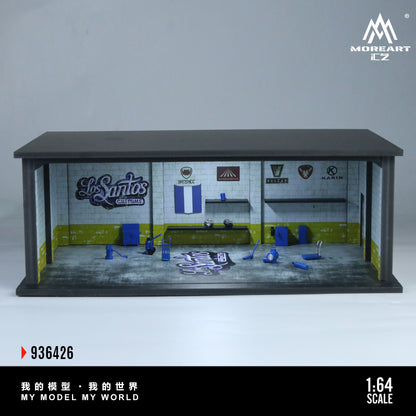 MoreArt Diorama 1:64- GRAND THEFT AUTO SCENE  MO936426