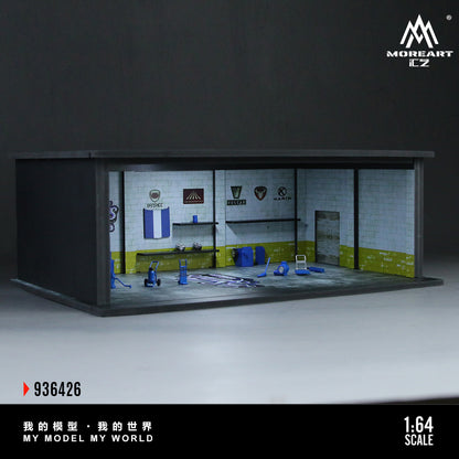 MoreArt Diorama 1:64- GRAND THEFT AUTO SCENE  MO936426
