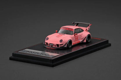 Ignition Model 1:64 Porsche 911 RWB 993 – Rose mat – Édition limitée – IG3992