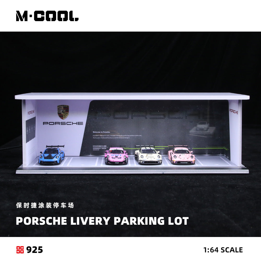 M-Cool Diorama 1:64- PORSCHE PARKING LOT MC914925