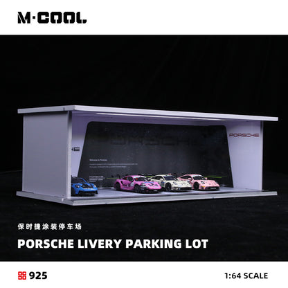 M-Cool Diorama 1:64- PORSCHE PARKING LOT MC914925