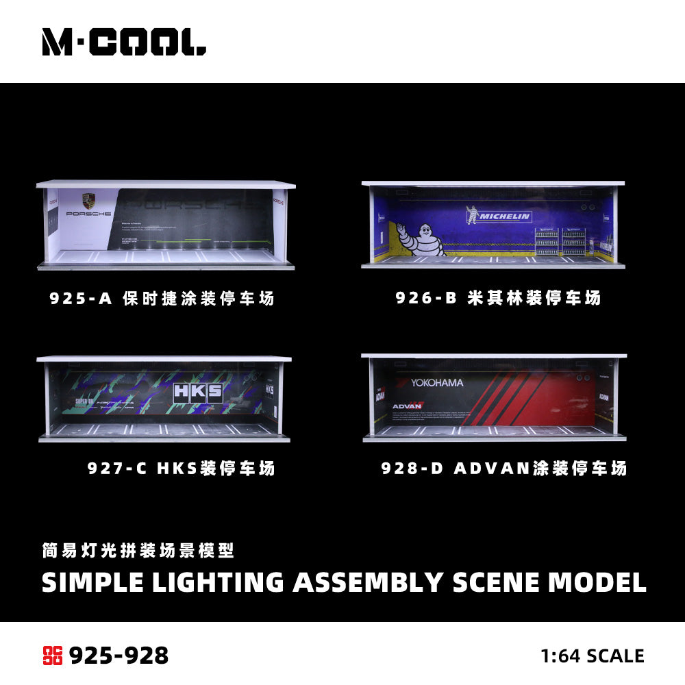 M-Cool Diorama 1:64- MICHELIN PARKING LOT MC914926