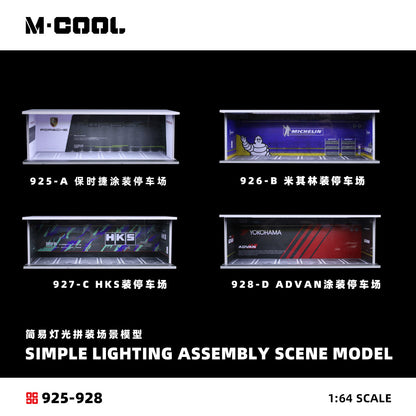 M-Cool Diorama 1:64- MICHELIN PARKING LOT MC914926