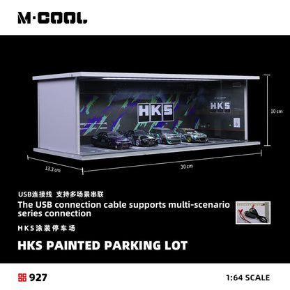 M-Cool Diorama 1:64- HKS PARKING LOT MC914927
