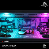 Lighted Underground Parking Garage Scene Model 06 1:64 – MoreArt MO915006