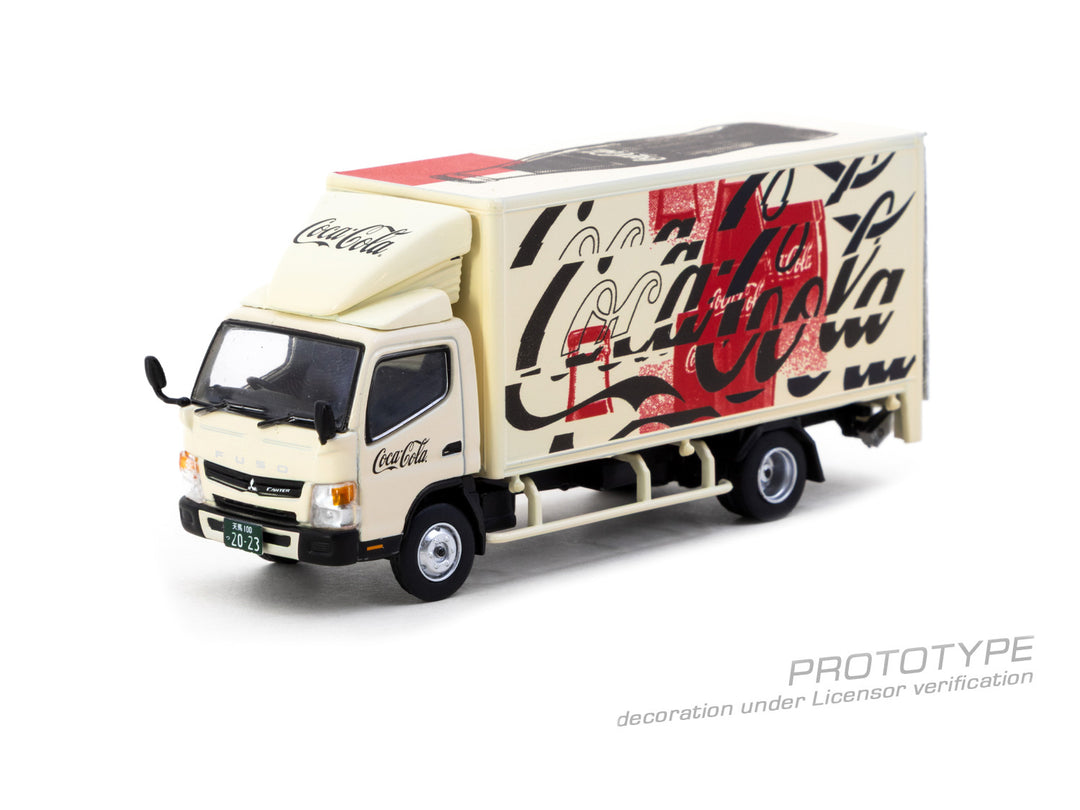 Tarmac Works Truck64 1:64 Mitsubishi Fuso Canter – Coca-Cola – T64T-TL002-CC