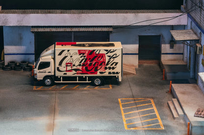 Tarmac Works Truck64 1:64 Mitsubishi Fuso Canter – Coca-Cola – T64T-TL002-CC