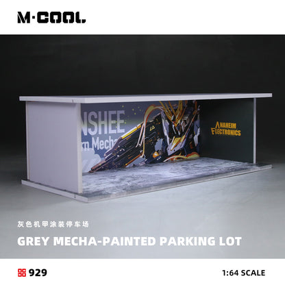 Grey Mecha Lighted Parking Lot 1:64 – M·COOL MC914929