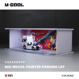 Stationnement Mecha Rouge Lumineux 1:64 – M·COOL MC914931