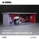 Stationnement Mecha Rouge Lumineux 1:64 – M·COOL MC914931