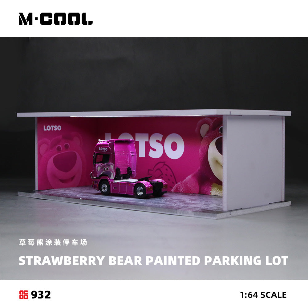 Stationnement Lumineux Lotso Strawberry Bear 1:64 – M·COOL MC914932