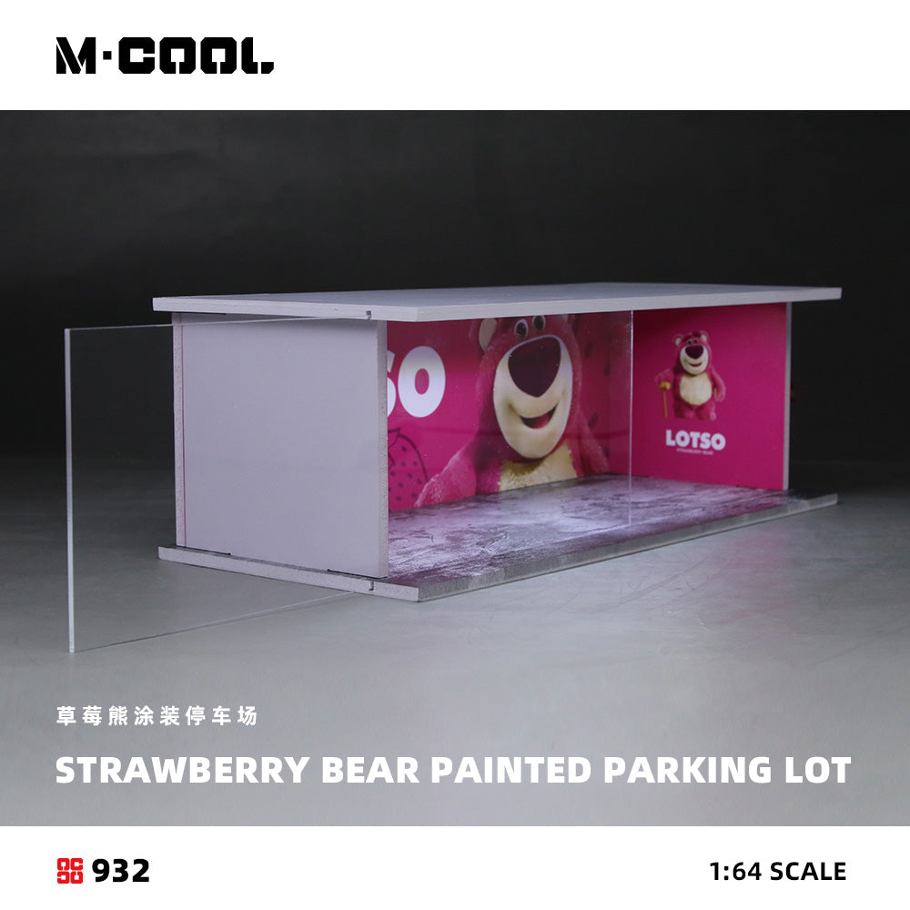 Stationnement Lumineux Lotso Strawberry Bear 1:64 – M·COOL MC914932