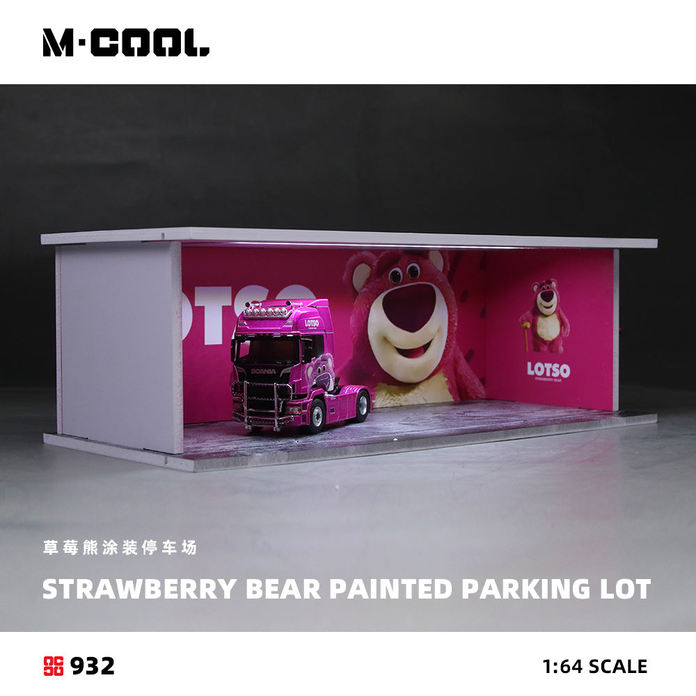 Stationnement Lumineux Lotso Strawberry Bear 1:64 – M·COOL MC914932