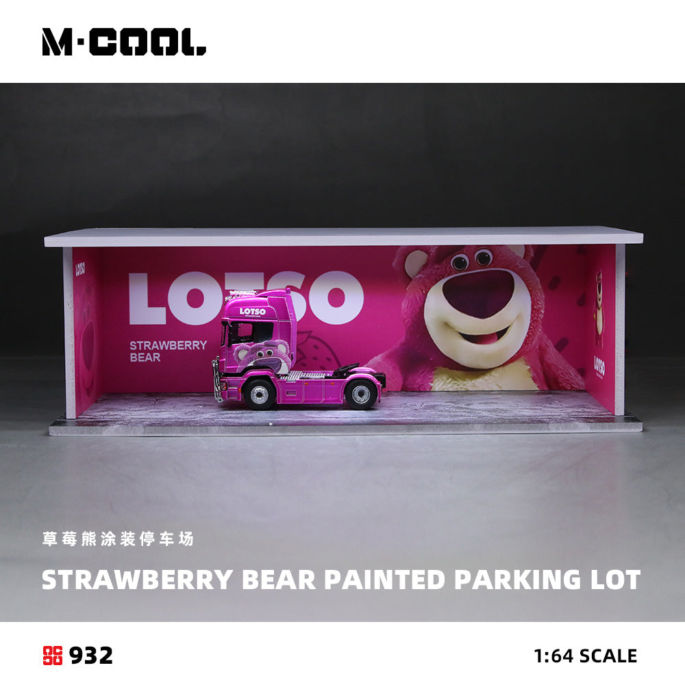 Stationnement Lumineux Lotso Strawberry Bear 1:64 – M·COOL MC914932