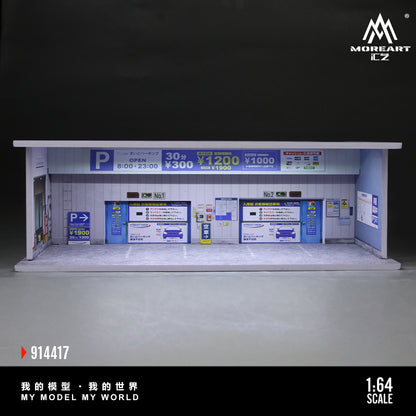 Underground Parking Lot – Lighted Scene 1:64 MoreArt MO914417