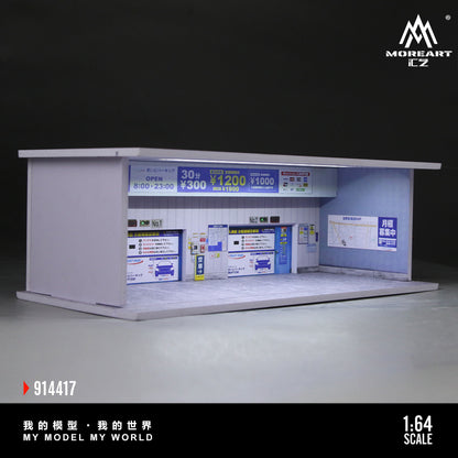 Underground Parking Lot – Lighted Scene 1:64 MoreArt MO914417
