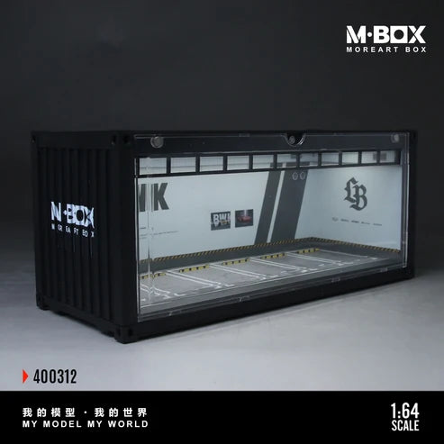 Scène conteneur de rangement LBWK avec éclairage LED 1:64 – MBOX MB400312