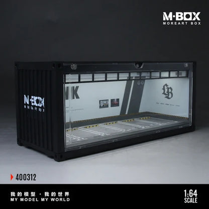 Scène conteneur de rangement LBWK avec éclairage LED 1:64 – MBOX MB400312