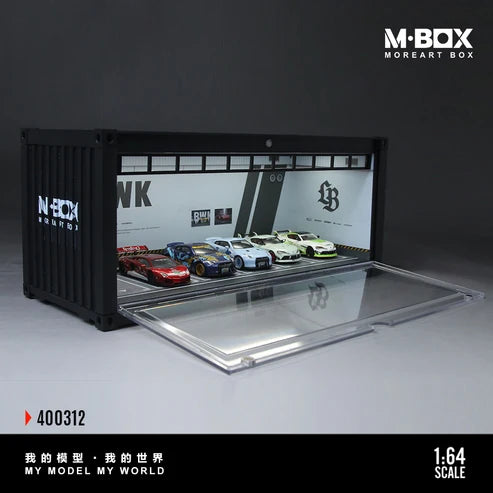 Liberty Walk LBWK Container Storage Scene with LED Light 1:64 – MBOX MB400312