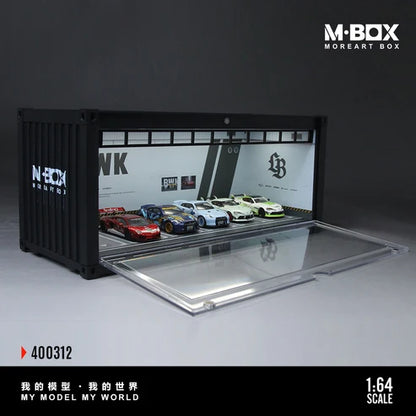 Scène conteneur de rangement LBWK avec éclairage LED 1:64 – MBOX MB400312
