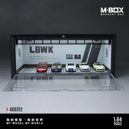Scène conteneur de rangement LBWK avec éclairage LED 1:64 – MBOX MB400312