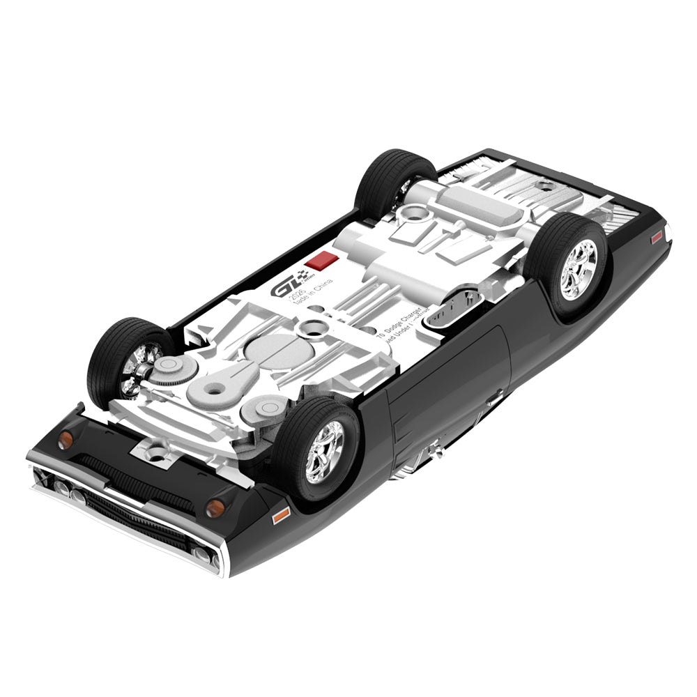 (PRE-ORDER 2027) GreenLight GL Motion 1:64 Dodge Charger 1970 noir de Dom – Fast &amp; Furious – Voiture télécommandée avec télécommande – GLM-INT-612002