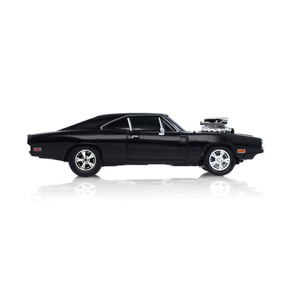 (PRE-ORDER 2027) GreenLight GL Motion 1:64 Dodge Charger 1970 noir de Dom – Fast &amp; Furious – Blister Pack (SANS TÉLÉCOMMANDE) – GLM-INT-712002