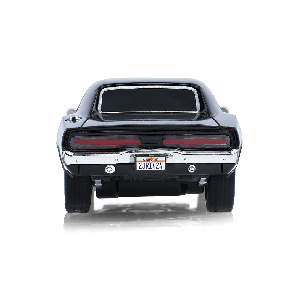 (PRE-ORDER 2027) GreenLight GL Motion 1:64 Dodge Charger 1970 noir de Dom – Fast &amp; Furious – Blister Pack (SANS TÉLÉCOMMANDE) – GLM-INT-712002