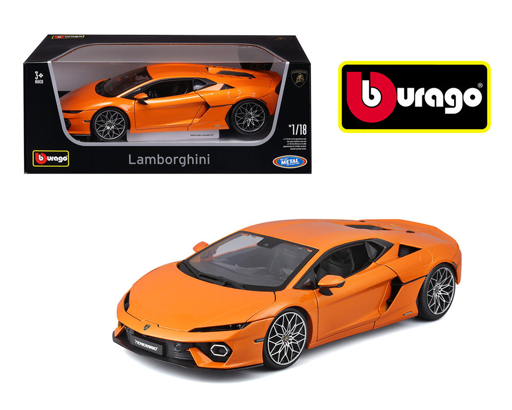 Bburago 1:18 Lamborghini Temerario – Orange – Plus Series 18-11052OR