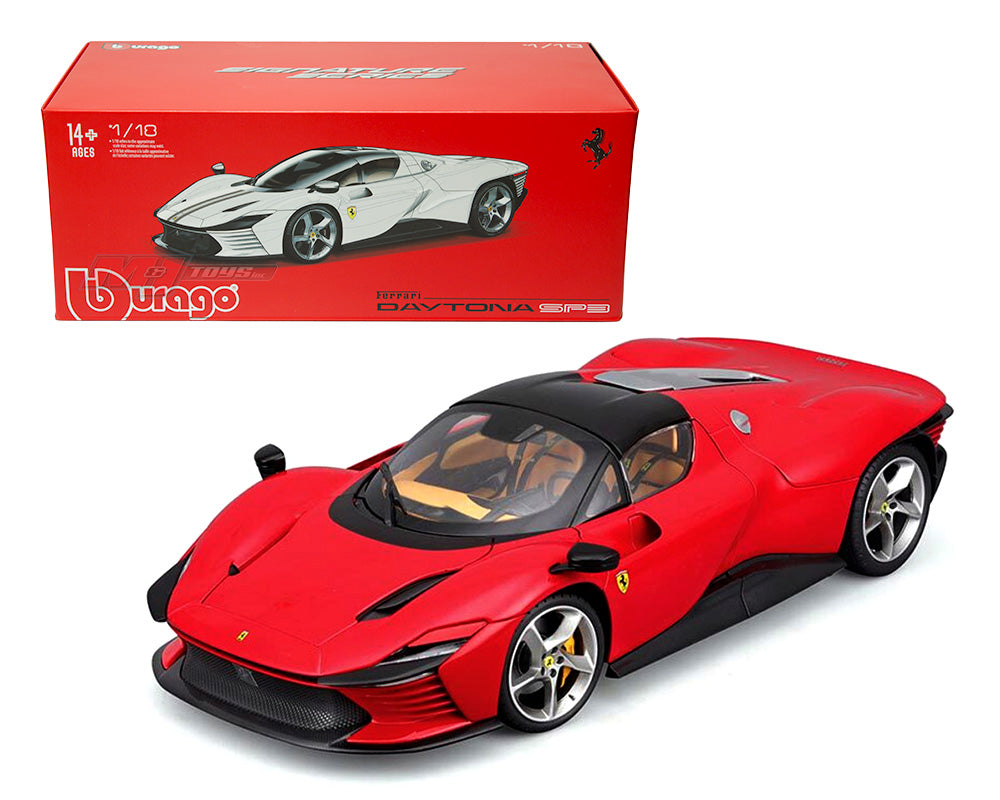Bburago 1:18 Ferrari Daytona SP3 – Red – Signature Series 18-16912RD