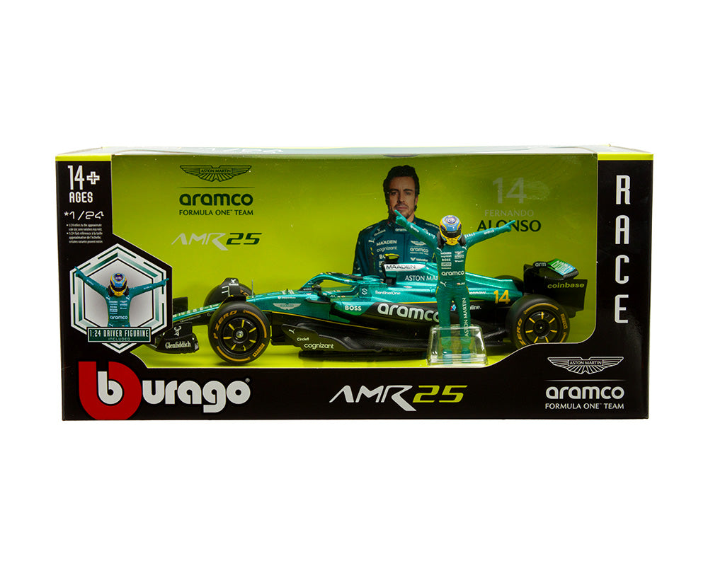 Bburago 1:24 Aston Martin AMR25 F1 2025 