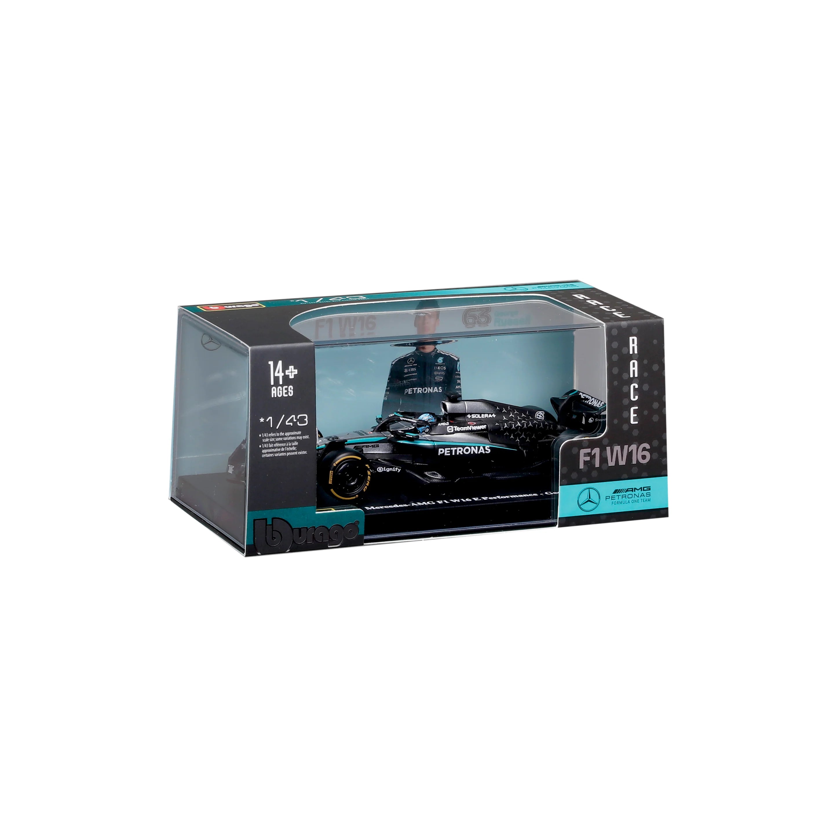 Bburago 1:43 Mercedes-AMG W16 