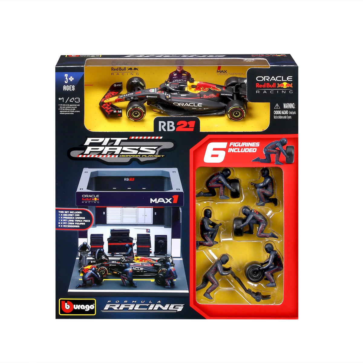 Bburago 1:43 – Oracle Red Bull Racing RB21 