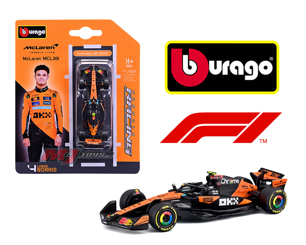 BBurago 1:64-F1 2025 McLaren MCL39 