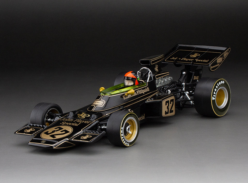 Lotus 72D F1 n° 24 Emerson Fittipaldi, GP USA 1972 - Vainqueur Lotus 72D F1 n° 24 Emerson Fittipaldi, GP USA 1972 - Vainqueur